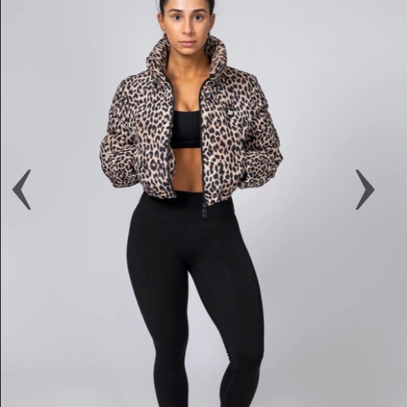 Cropped Puffer Jacket 